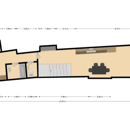 Spacious Two-storey With A Terrace In The Center *