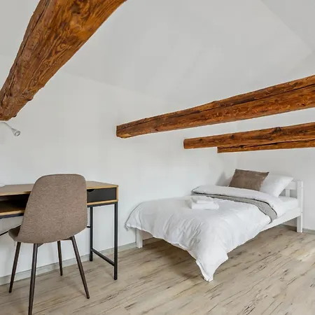 Spacious Two-storey With A Terrace In The Center Benesov (Central Bohemian)