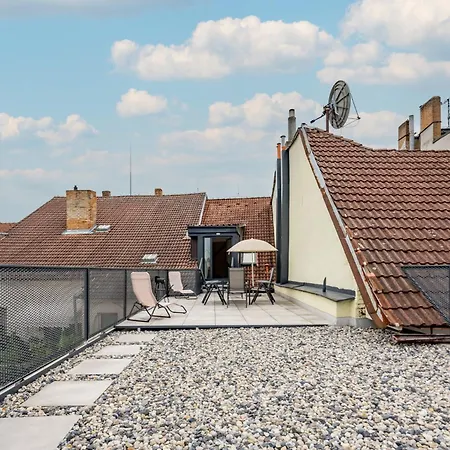 Apartment Spacious Two-storey With A Terrace In The Center