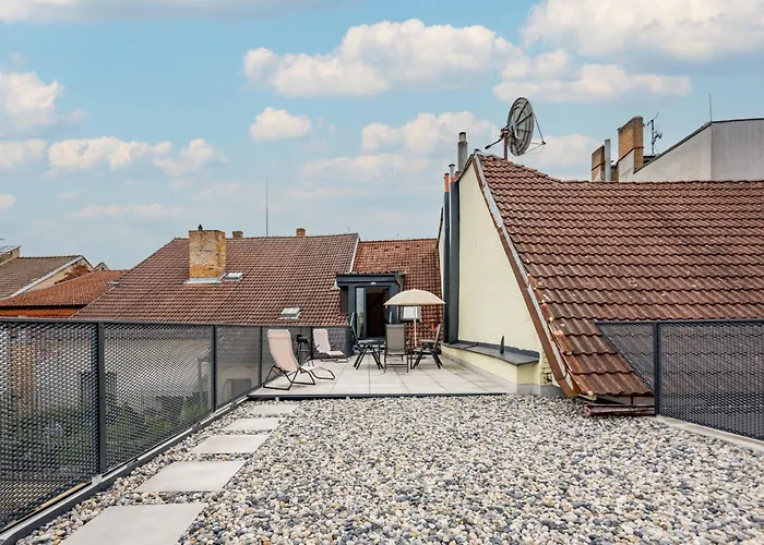 Apartment Spacious Two-storey With A Terrace In The Center